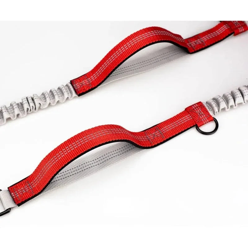 Hands-Free Dog Leash – Adjustable Running Waist Belt Leash
