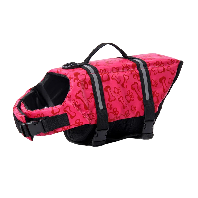Summer Dog Life Vest – Reflective Safety Swimming Suit