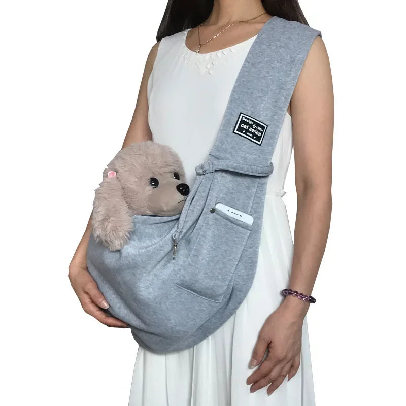 Comfortable Pet Sling Bag – Crossbody Travel Carrier