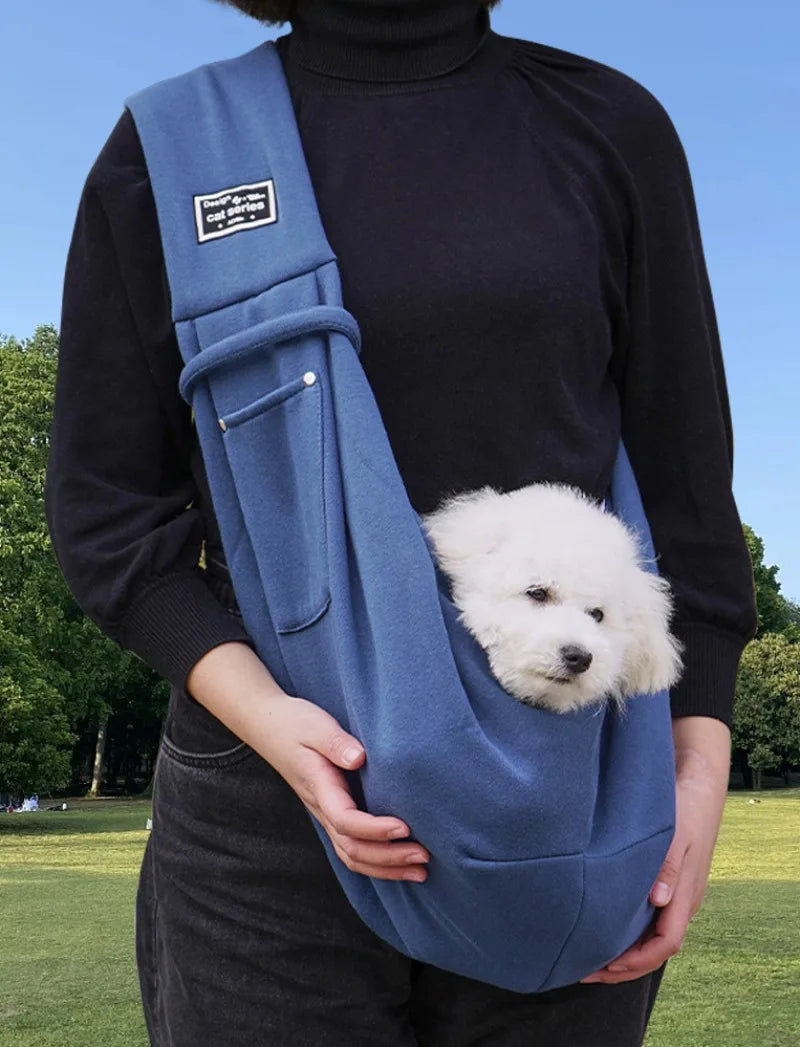 Comfortable Pet Sling Bag – Crossbody Travel Carrier