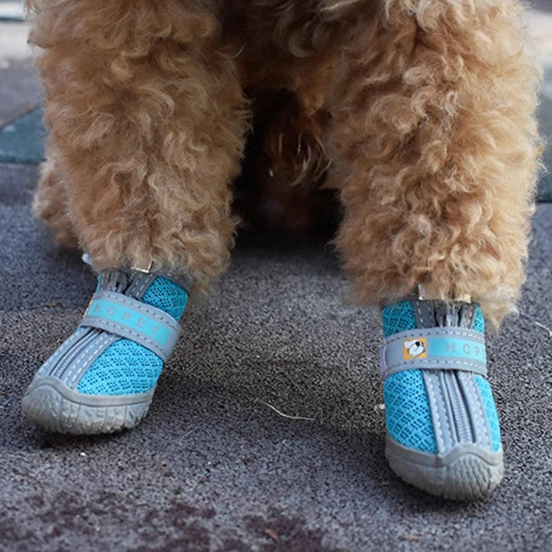 Dog Shoes – Non-Slip Warm Plush Paw Protectors