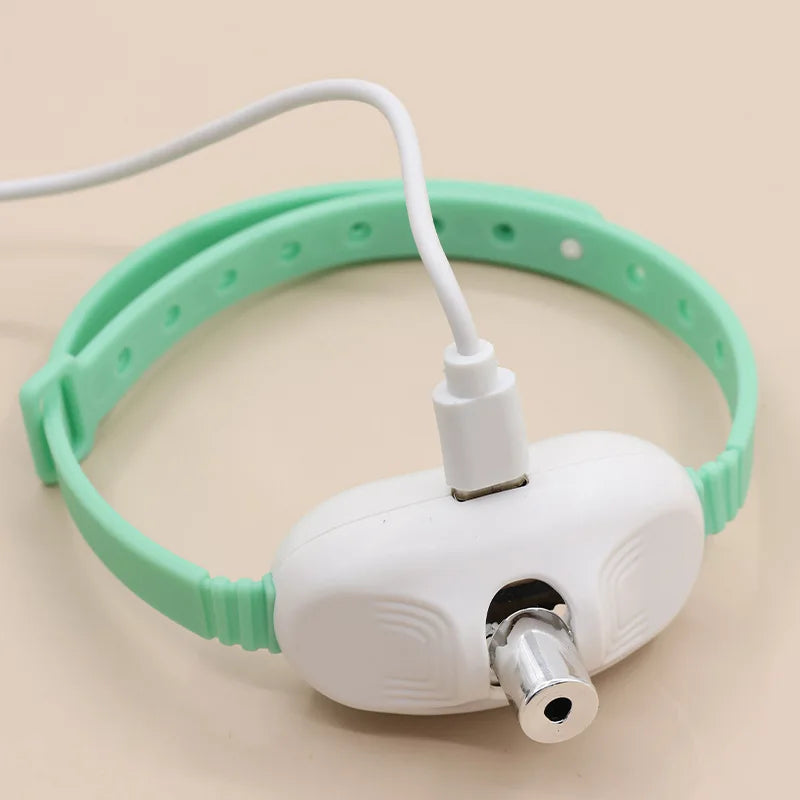 Smart Cat Laser Collar – USB Rechargeable LED Laser Toy