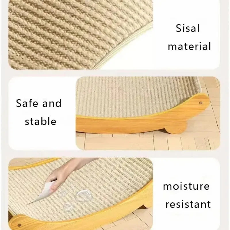 U-Shaped Cat Scratching Board – Claw Maintenance & Play