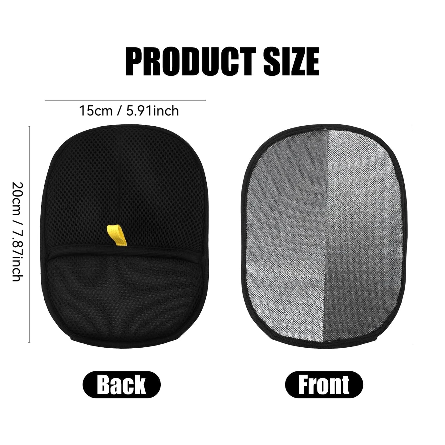 Reusable Double-Sided Pet Hair Removal Glove – Grooming Tool