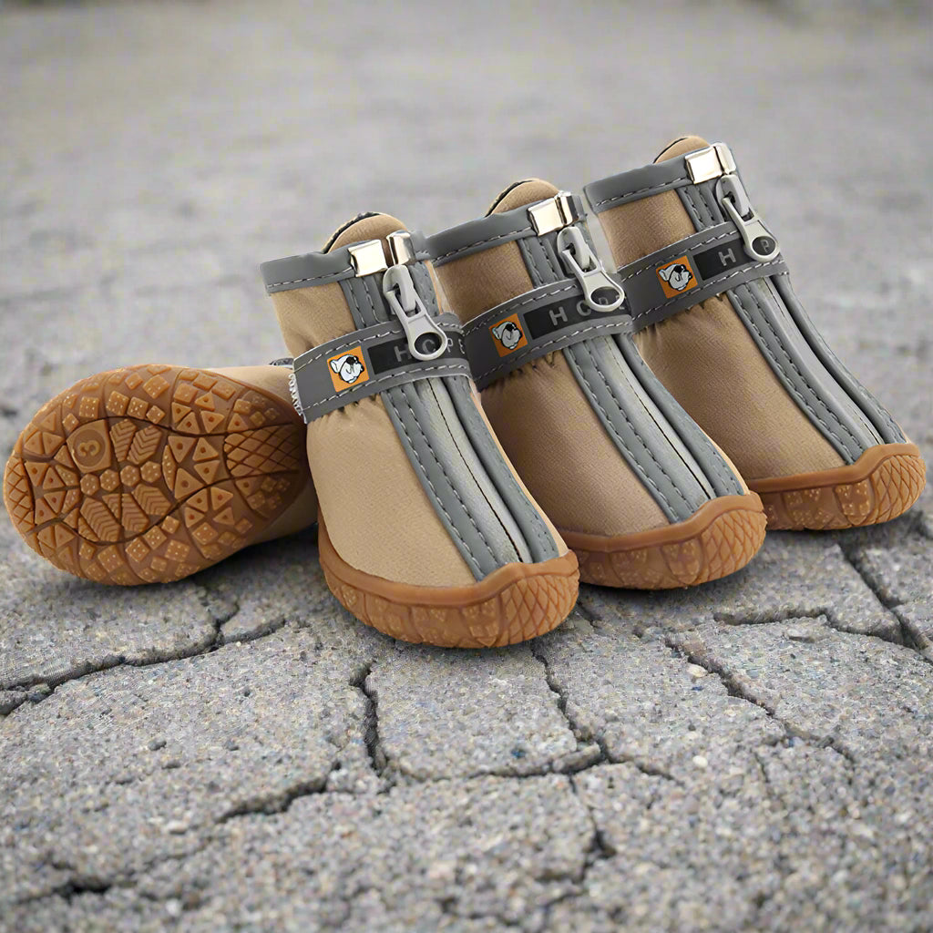 Dog Shoes – Non-Slip Warm Plush Paw Protectors
