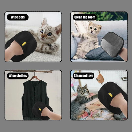 Reusable Double-Sided Pet Hair Removal Glove – Grooming Tool