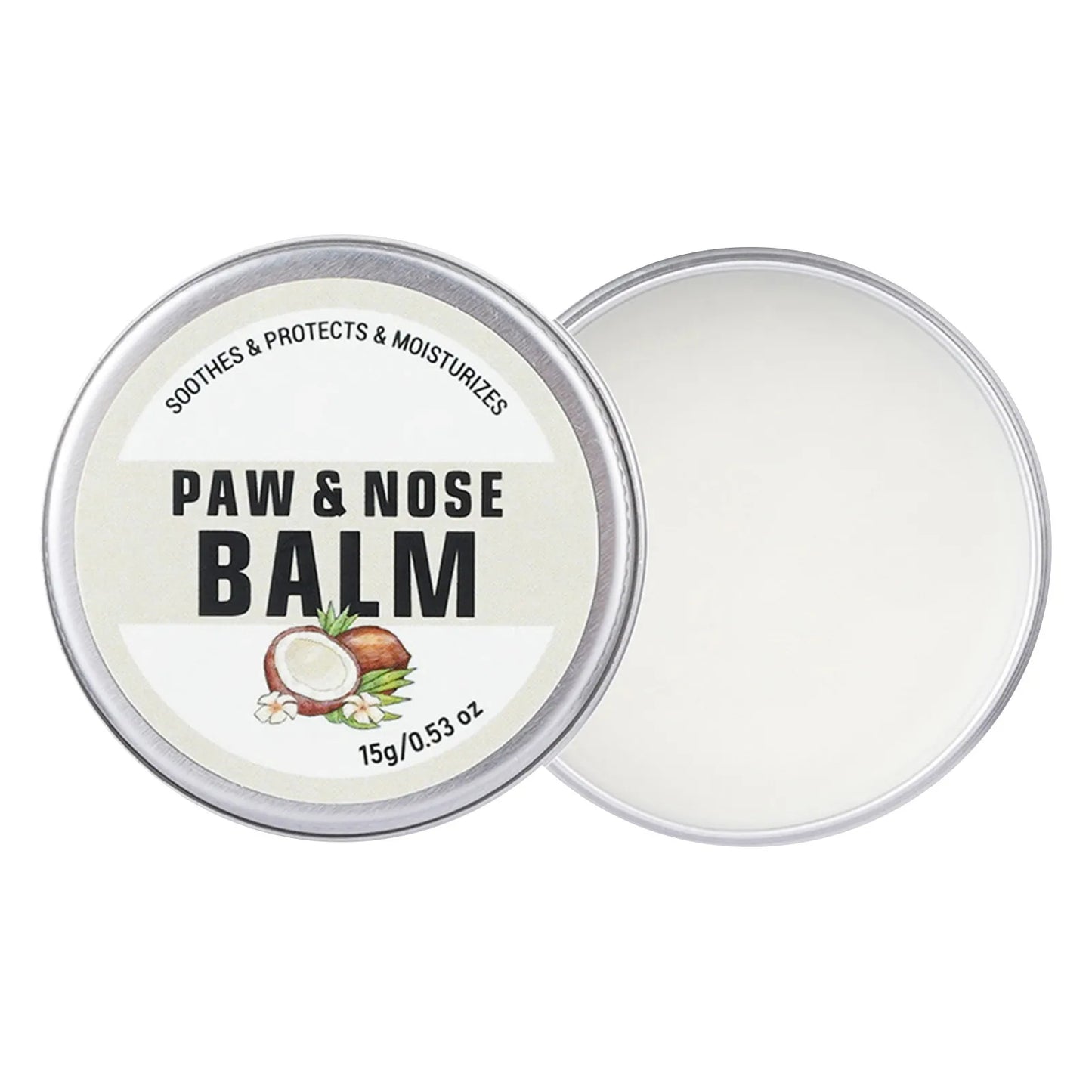 Natural Dog & Cat Paw Balm – Moisturizing Paw & Nose Protector