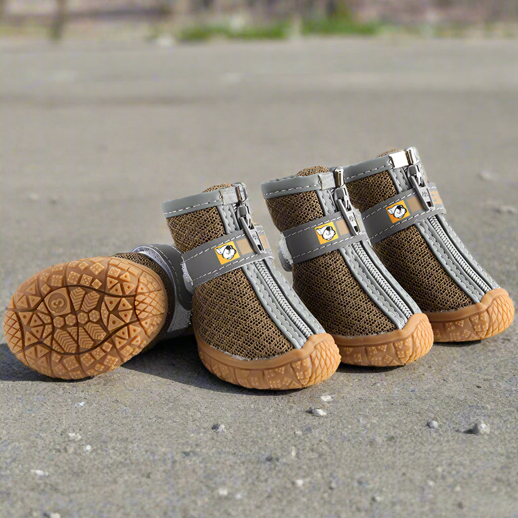 Dog Shoes – Non-Slip Warm Plush Paw Protectors
