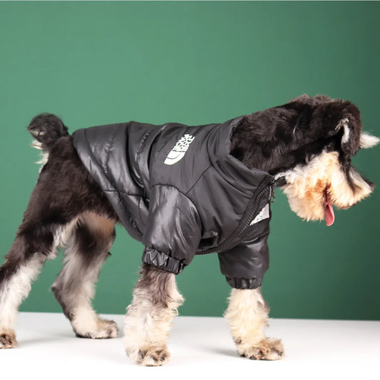 Reflective Winter Dog Jacket – Waterproof Windproof Coat for All Sizes