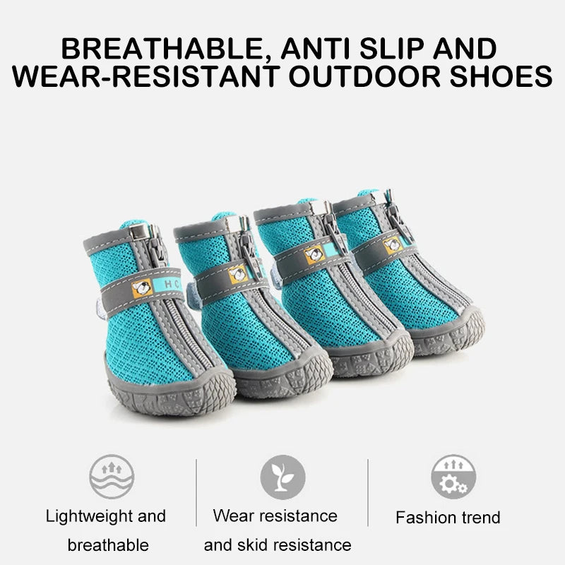 Dog Shoes – Non-Slip Warm Plush Paw Protectors