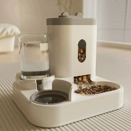 Automatic Food & Water Dispenser for Pets – Cats & Dogs