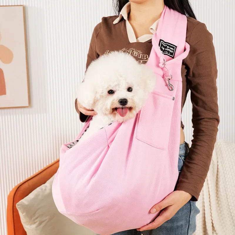 Comfortable Pet Sling Bag – Crossbody Travel Carrier
