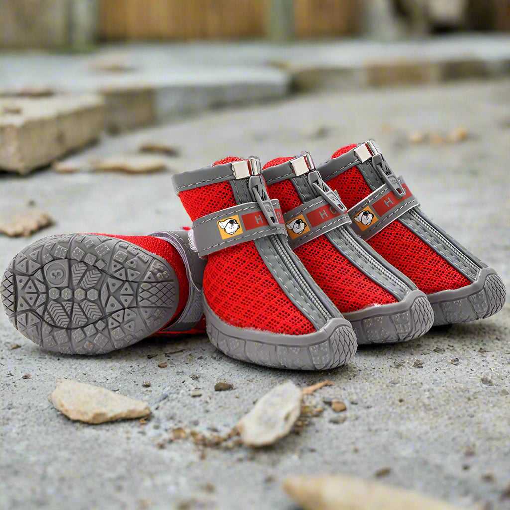 Dog Shoes – Non-Slip Warm Plush Paw Protectors