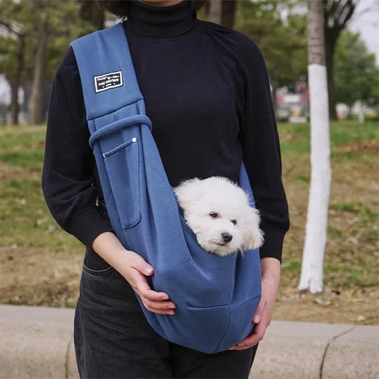 Comfortable Pet Sling Bag – Crossbody Travel Carrier