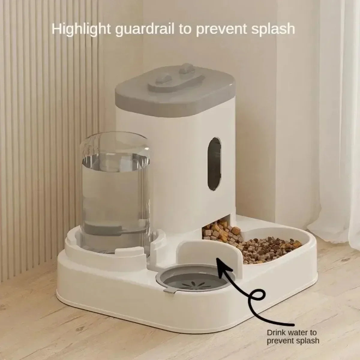 Automatic Food & Water Dispenser for Pets – Cats & Dogs