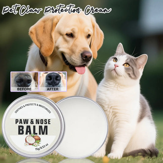 Natural Dog & Cat Paw Balm – Moisturizing Paw & Nose Protector