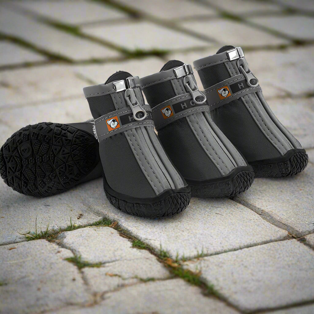 Dog Shoes – Non-Slip Warm Plush Paw Protectors