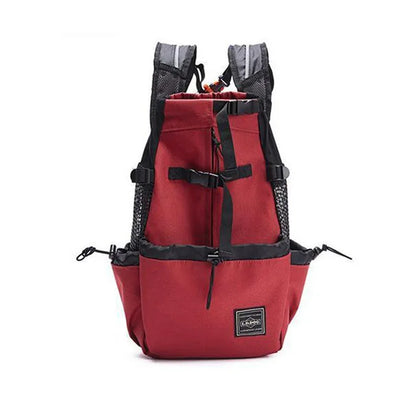 Hiking Dog Carrier Backpack – Breathable Travel Bag