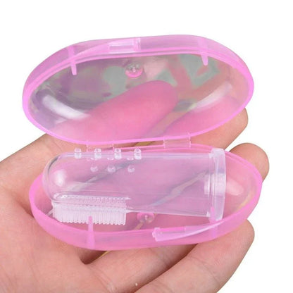 Super Soft Silicone Finger Toothbrush – Dental Care for Pets