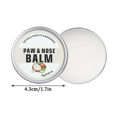 Natural Dog & Cat Paw Balm – Moisturizing Paw & Nose Protector