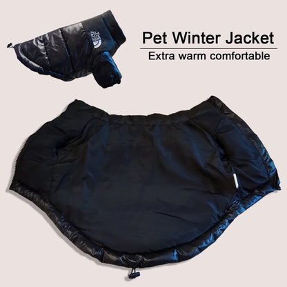 Reflective Winter Dog Jacket – Waterproof Windproof Coat for All Sizes
