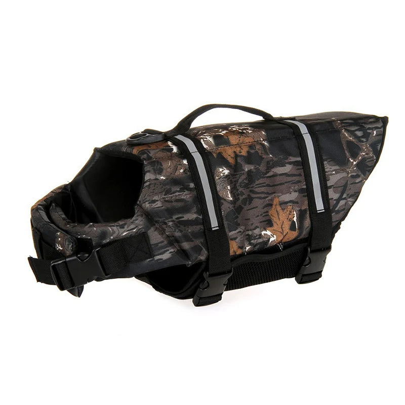 Summer Dog Life Vest – Reflective Safety Swimming Suit