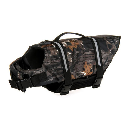 Summer Dog Life Vest – Reflective Safety Swimming Suit