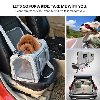Dog Carrier Travel Backpack – Airline Approved, Waterproof & Claw-Resistant