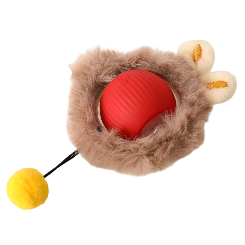 Smart Rechargeable Cat Ball Toy – Auto Rolling Interactive Trainer