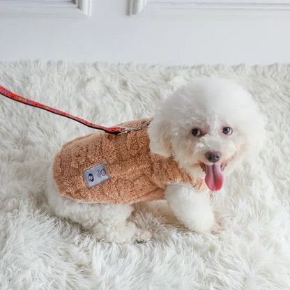 Warm Fleece Pet Sweater – Pullover for Small Dogs & Cats