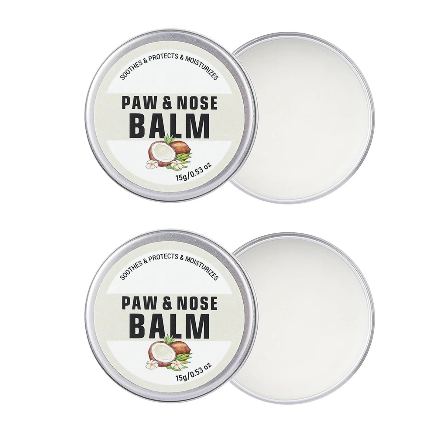 Natural Dog & Cat Paw Balm – Moisturizing Paw & Nose Protector