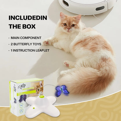 All For Paws Flutter Bug Cat Toy – Interactive Automatic Butterfly