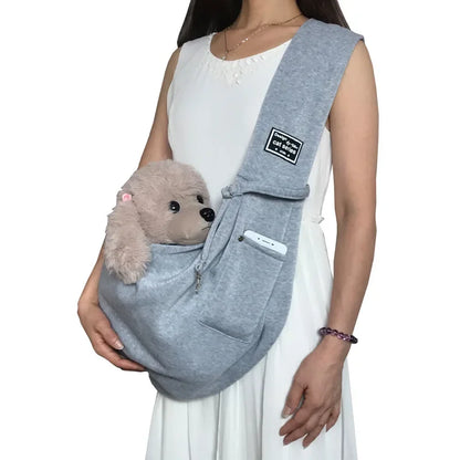 Comfortable Pet Sling Bag – Crossbody Travel Carrier