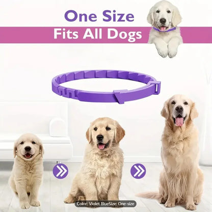 Adjustable Pet Calming Collar – Lavender & Chamomile for Anxiety Relief