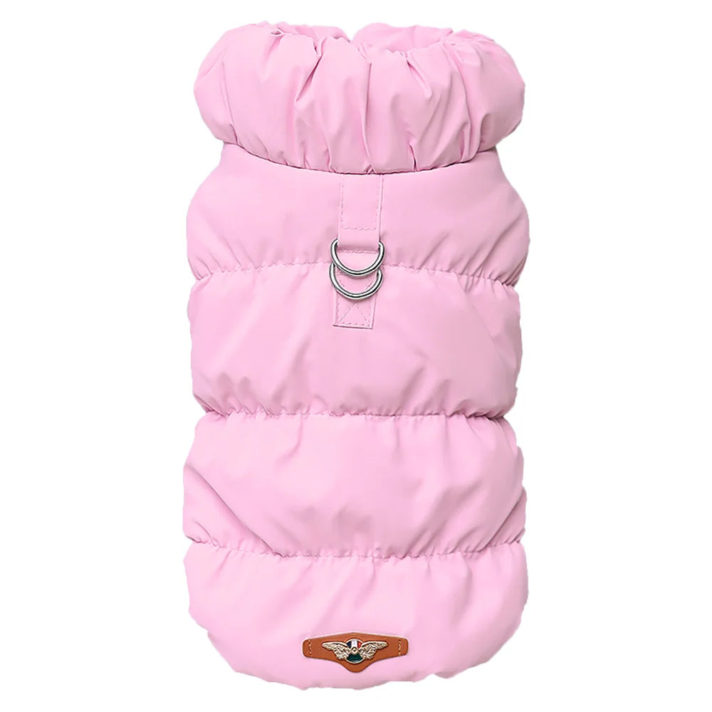 Winter Padded Pet Vest – Soft Cotton Coat for Small & Medium Pets