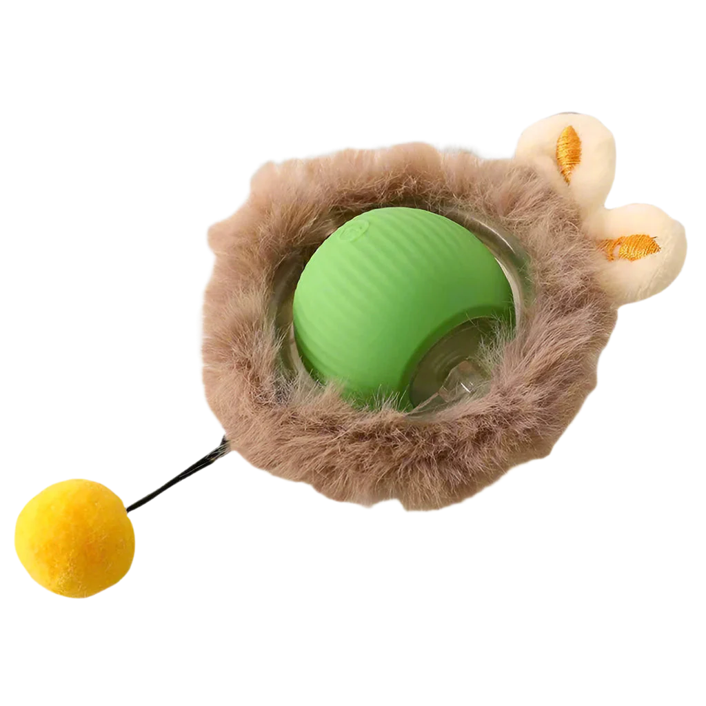 Smart Rechargeable Cat Ball Toy – Auto Rolling Interactive Trainer