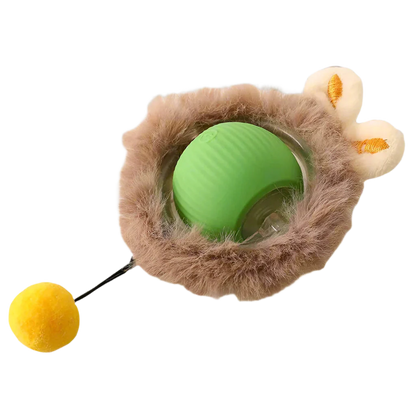 Smart Rechargeable Cat Ball Toy – Auto Rolling Interactive Trainer