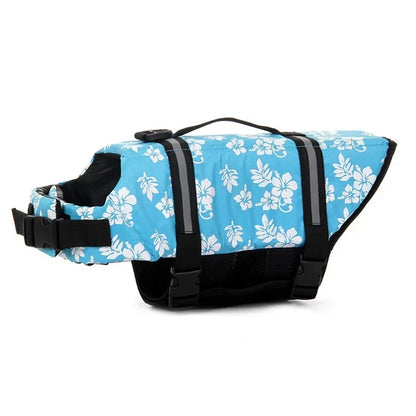 Summer Dog Life Vest – Reflective Safety Swimming Suit