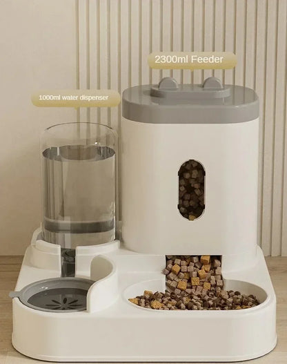 Automatic Food & Water Dispenser for Pets – Cats & Dogs