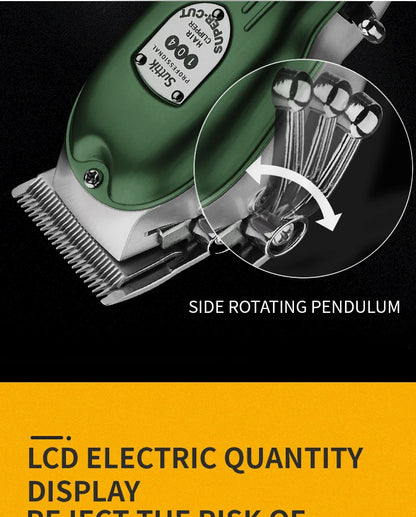 All-Metal Pet Hair Clipper – Low-Noise Grooming Trimmer