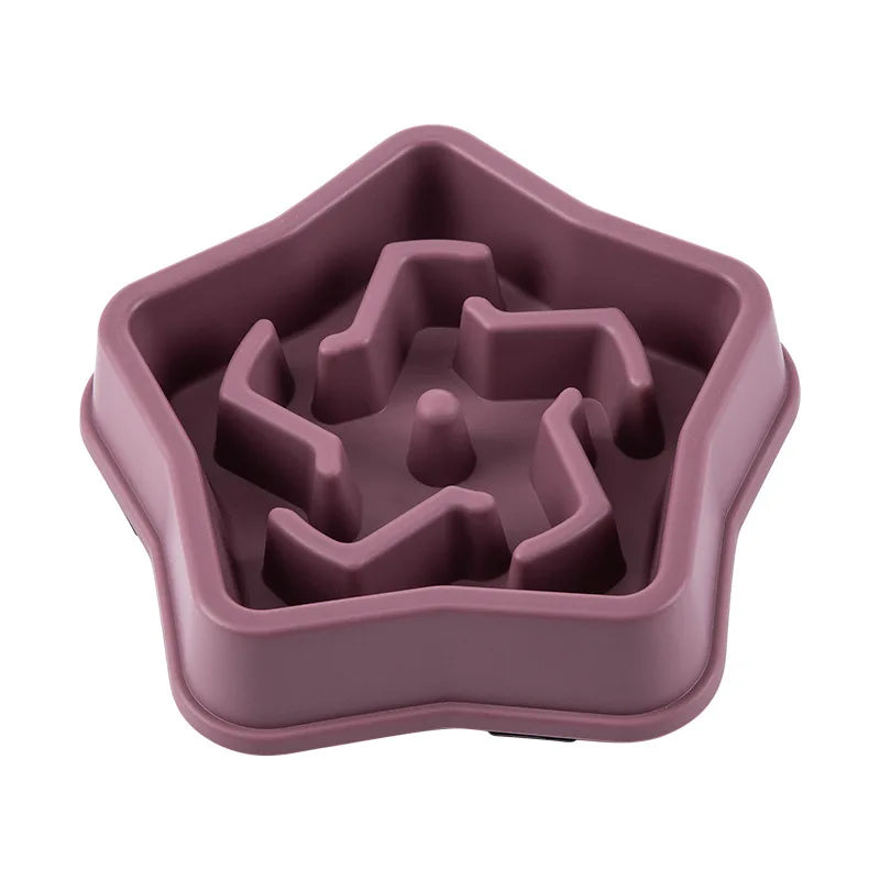Anti-Choking Slow Feeder Pet Bowl – Non-Slip for Healthy Eating