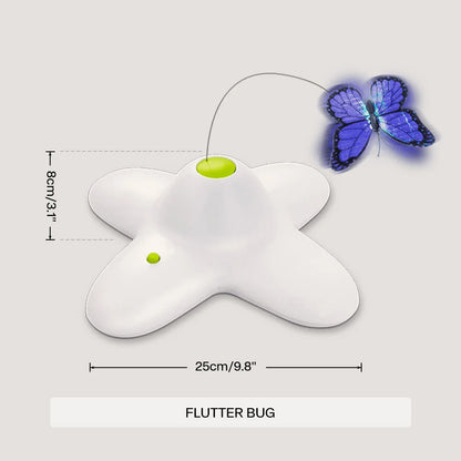 All For Paws Flutter Bug Cat Toy – Interactive Automatic Butterfly