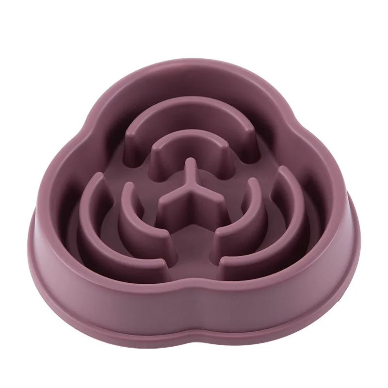 Anti-Choking Slow Feeder Pet Bowl – Non-Slip for Healthy Eating