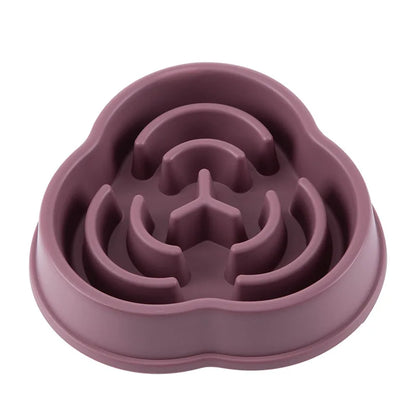 Anti-Choking Slow Feeder Pet Bowl – Non-Slip for Healthy Eating