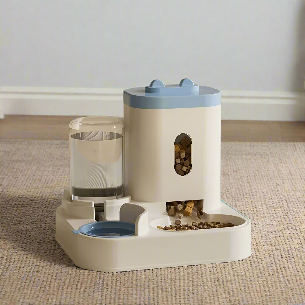 Automatic Food & Water Dispenser for Pets – Cats & Dogs