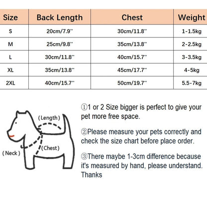 Cozy Striped Fleece Jacket – Winter Coat for Small Dogs & Cats