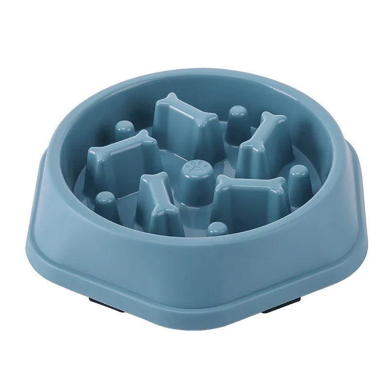 Anti-Choking Slow Feeder Pet Bowl – Non-Slip for Healthy Eating