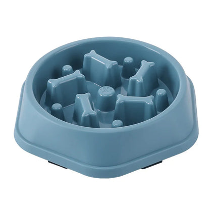 Anti-Choking Slow Feeder Pet Bowl – Non-Slip for Healthy Eating