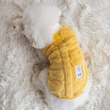 Warm Fleece Pet Sweater – Pullover for Small Dogs & Cats
