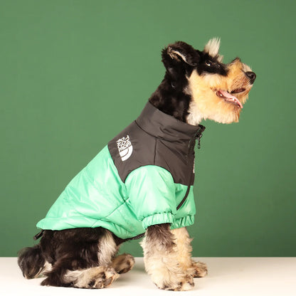 Reflective Winter Dog Jacket – Waterproof Windproof Coat for All Sizes
